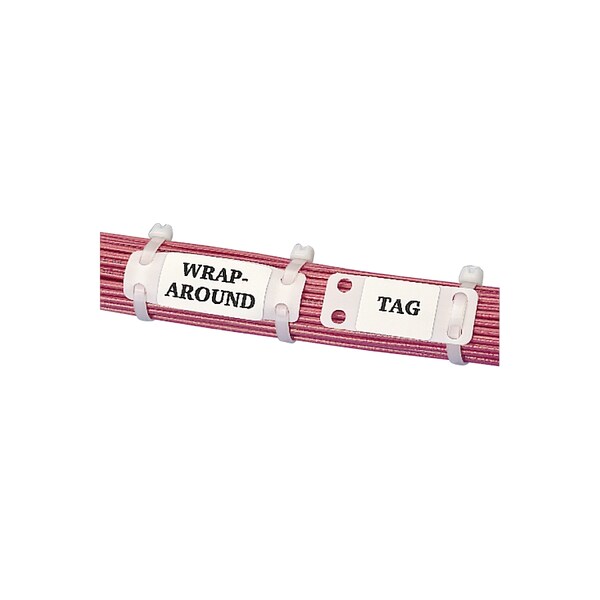Panduit CABLE TIE MARKER 2" X .75", PLATE INDOOR WHITE, 1000/PK ROHS, PK 1000 MP200-M